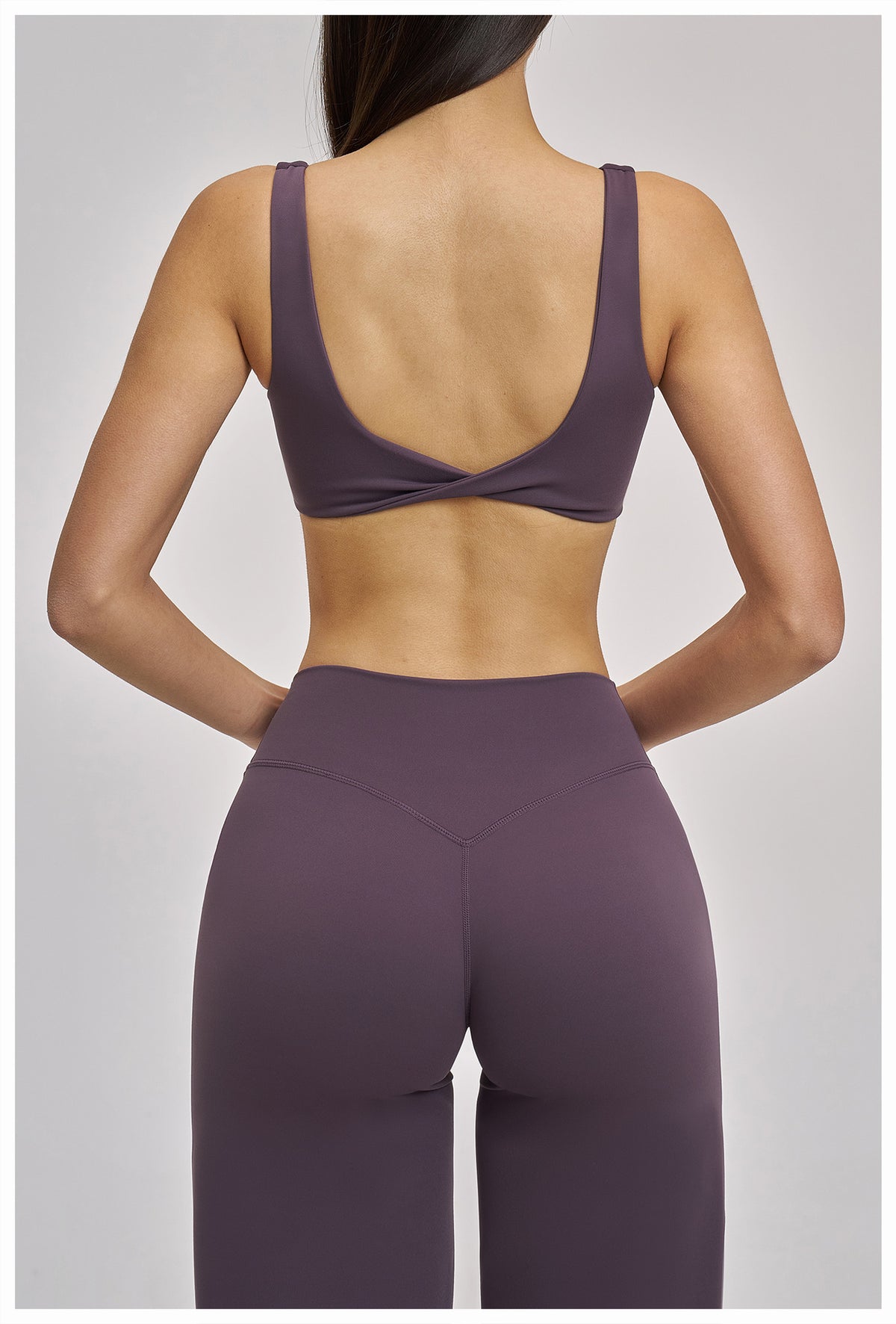 Women’s Ruched Front Medium-Support Sports Bra view 8