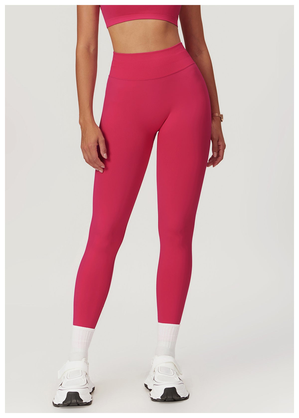 Women’s Seamless Peach-Lift High-Waisted Scrunch Yoga Leggings view 2