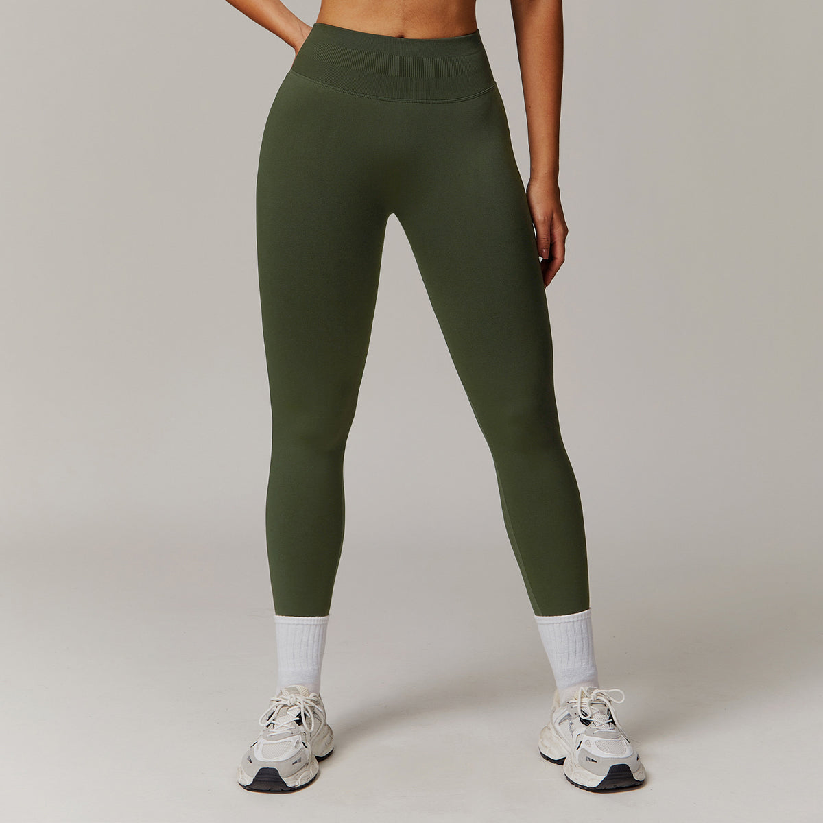 Women’s Seamless Peach-Lift High-Waisted Scrunch Yoga Leggings view 8