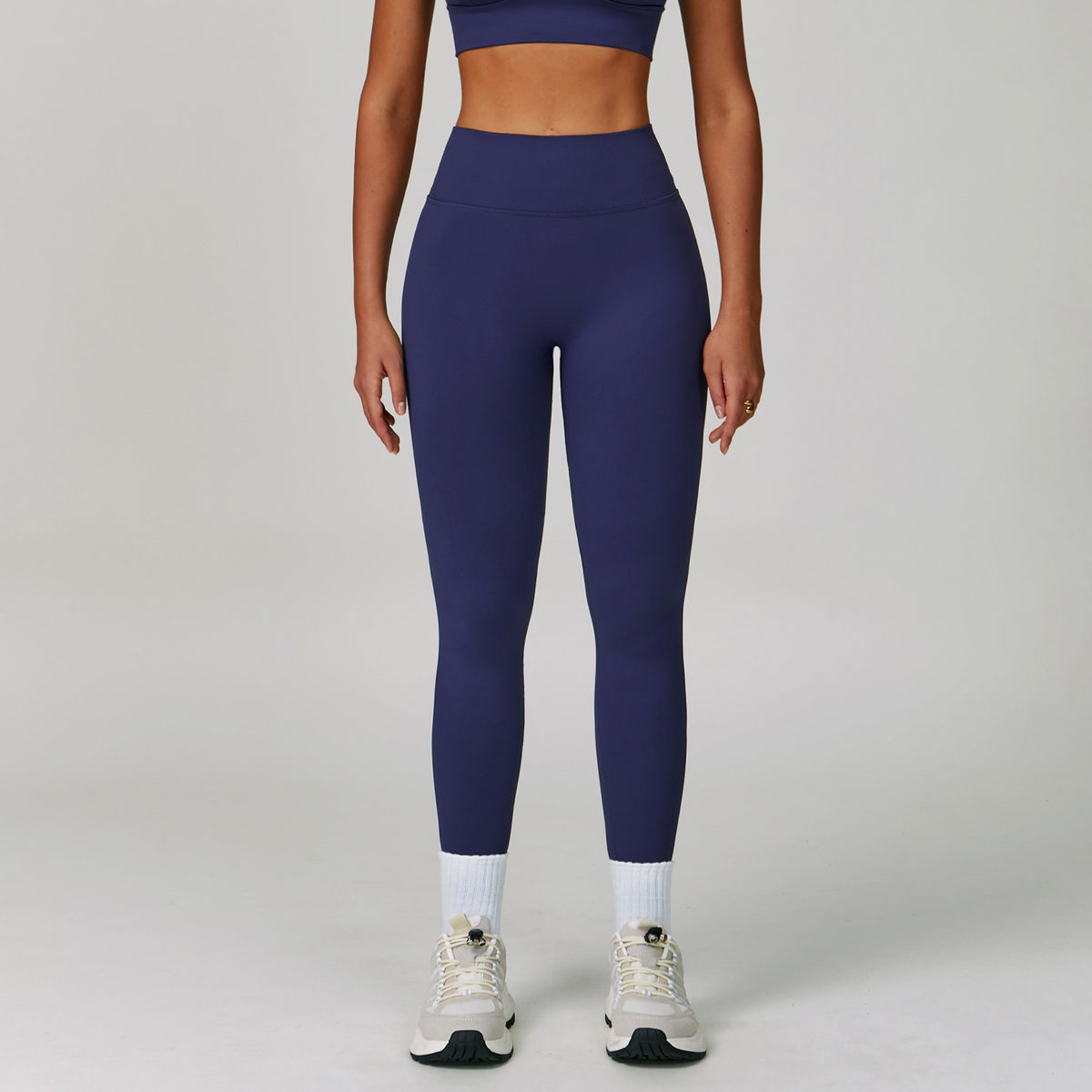 Women’s Seamless V-Waist Peach-Lift Scrunch Yoga Leggings