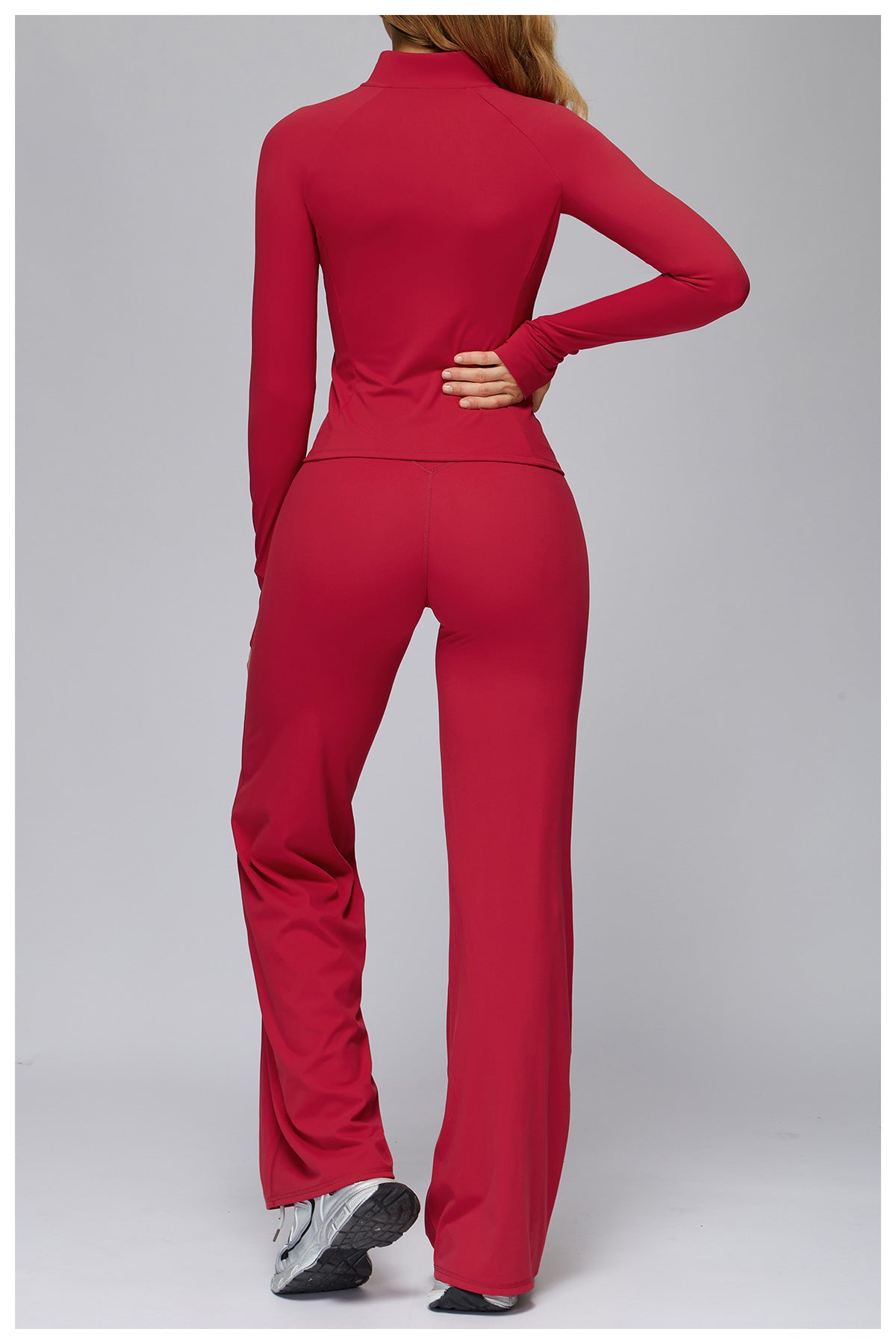 Women’s Slim-Fit Full Zip Sports Jacket view 4