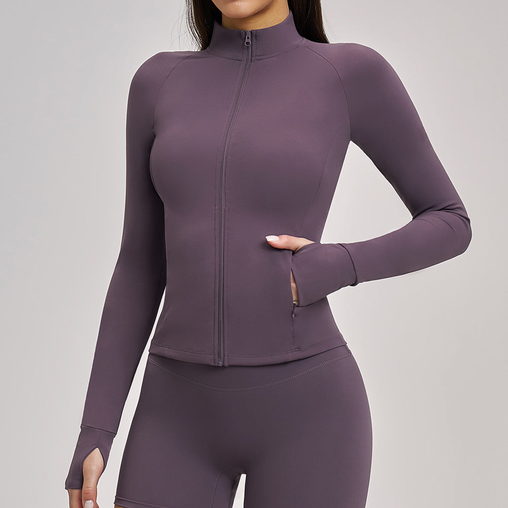Women’s Slim-Fit Full Zip Sports Jacket view 6
