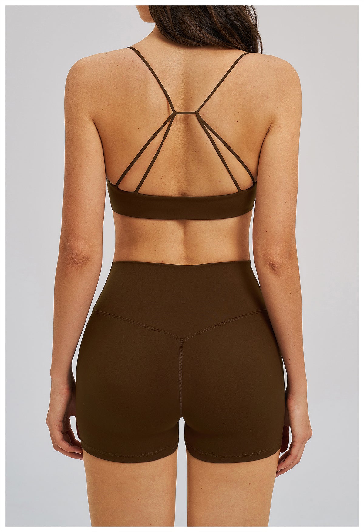 Women’s Twist Front V-Neck Sports Bra view 7