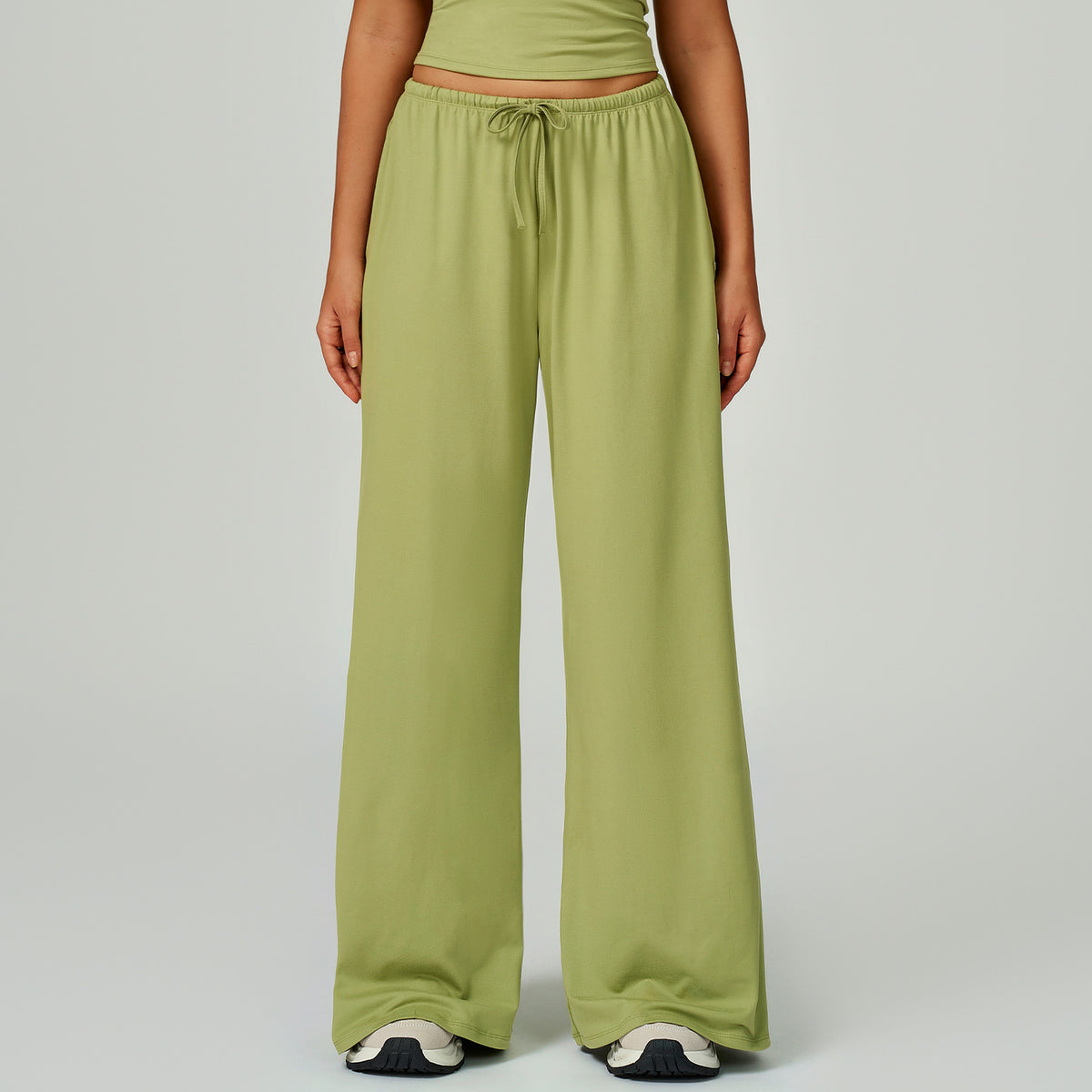 Women’s Wide-Leg Drawstring Lounge Pants view 2